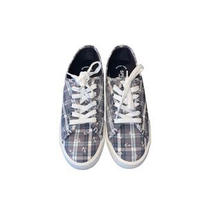 Sperry Women's Top-Sider Pier View Anchor Gray Plaid Size 7M